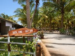 Sri-Lanka, Kalpitiya, Windsurf and kitesurf holiday accommodation-entrance